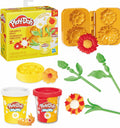 Kids Flower Modeling Clay Craft Kit – Sunflowers & Daisies Pretend Florist Toy, Ages 3+