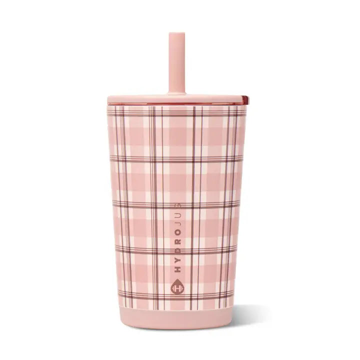 Pillow Talk Plaid HydroJug 14 oz Everyday Tumbler