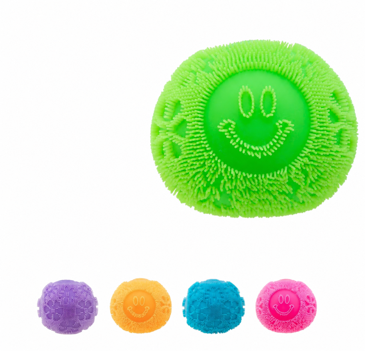 Ventrya Squish Toys Fuzz Ball Flower Power