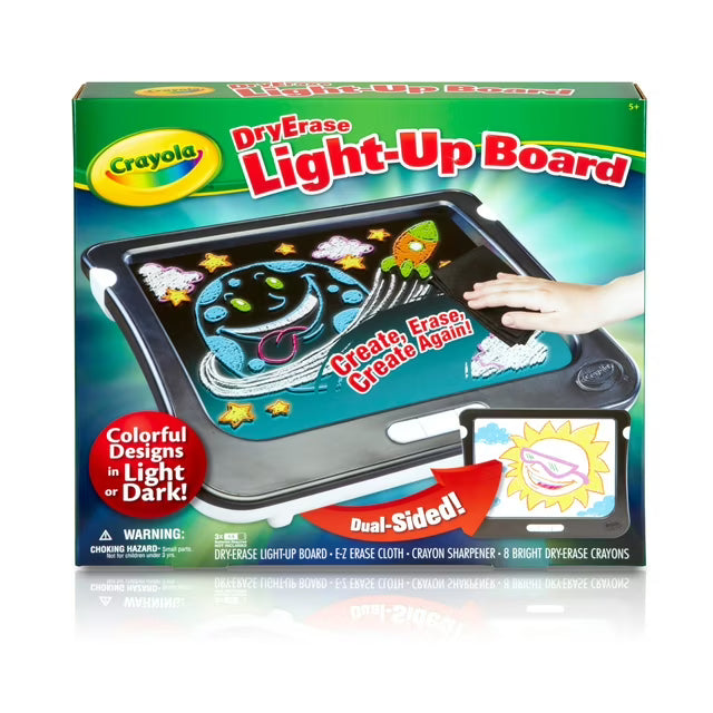Dry Erase Light Up Board, Light Up Toy, Drawing Board & Coloring Tablet, Sensory Gifts for Kids