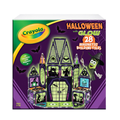 CreateOn Crayola Halloween Glow Magnetic Haunted House Tiles, 28-Piece Set