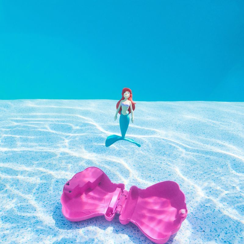 SwimWays Ariel Dive N Surprise - Disney Pool Game for Kids Ages 5 and Up
