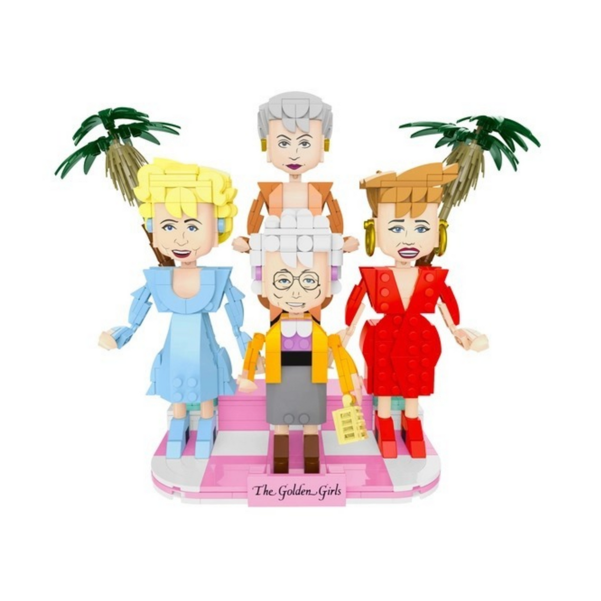 BrickCraft The Golden Girls Character Building Set – 734 Pieces