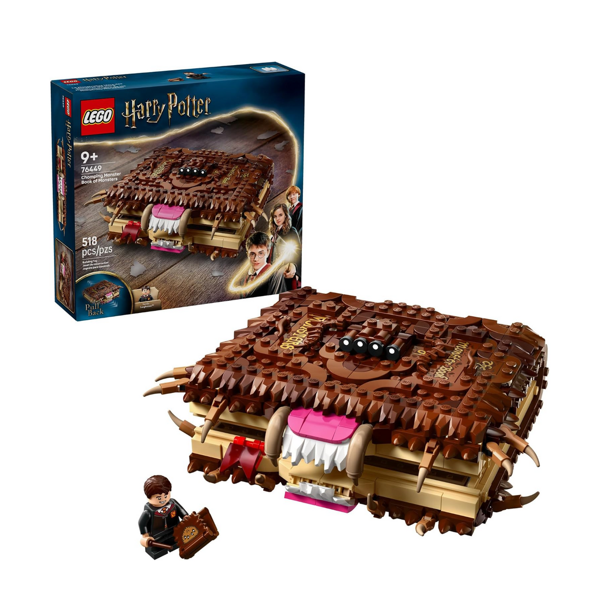 LEGO Harry Potter Chomping Monster Book of Monsters 76449