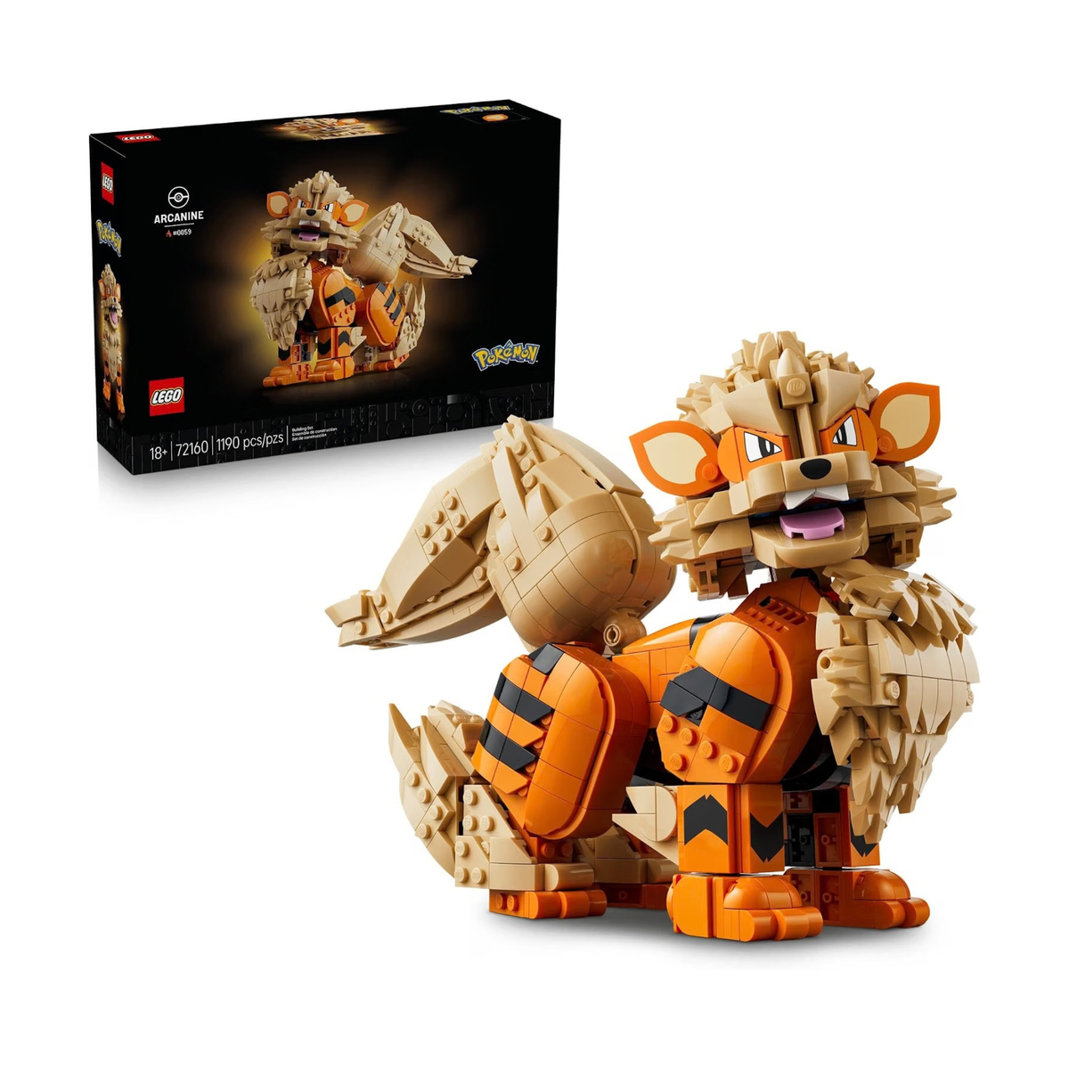 LEGO Pokémon Arcanine 72160