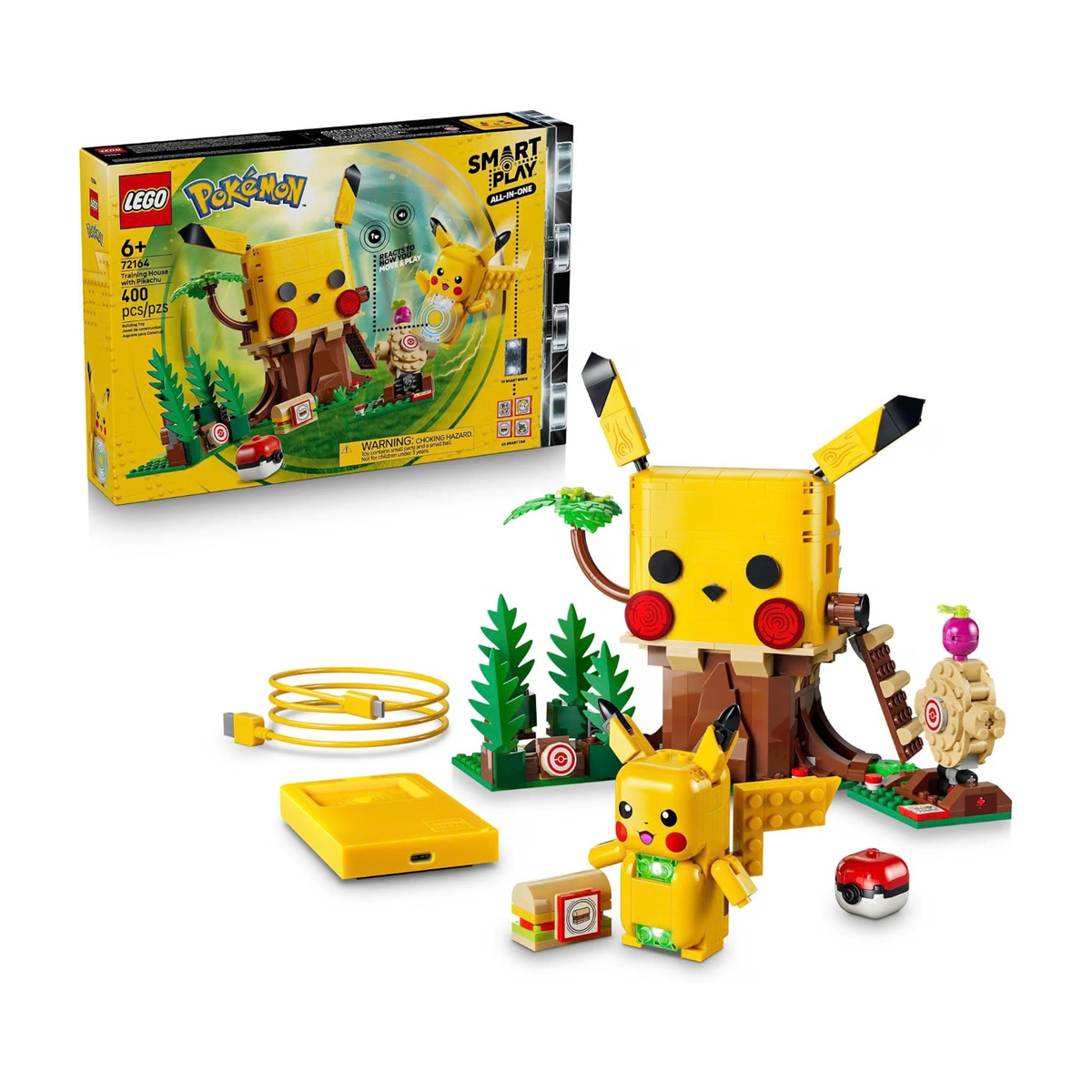 LEGO Pokémon SMART Play: Training House with Pikachu 72164