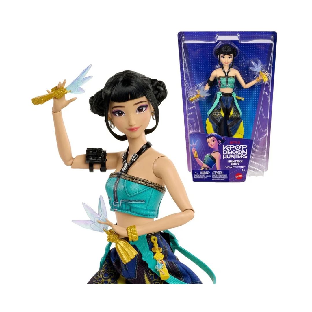 Mattel KPop Demon Hunters HUNTR/X Zoey Fashion Doll