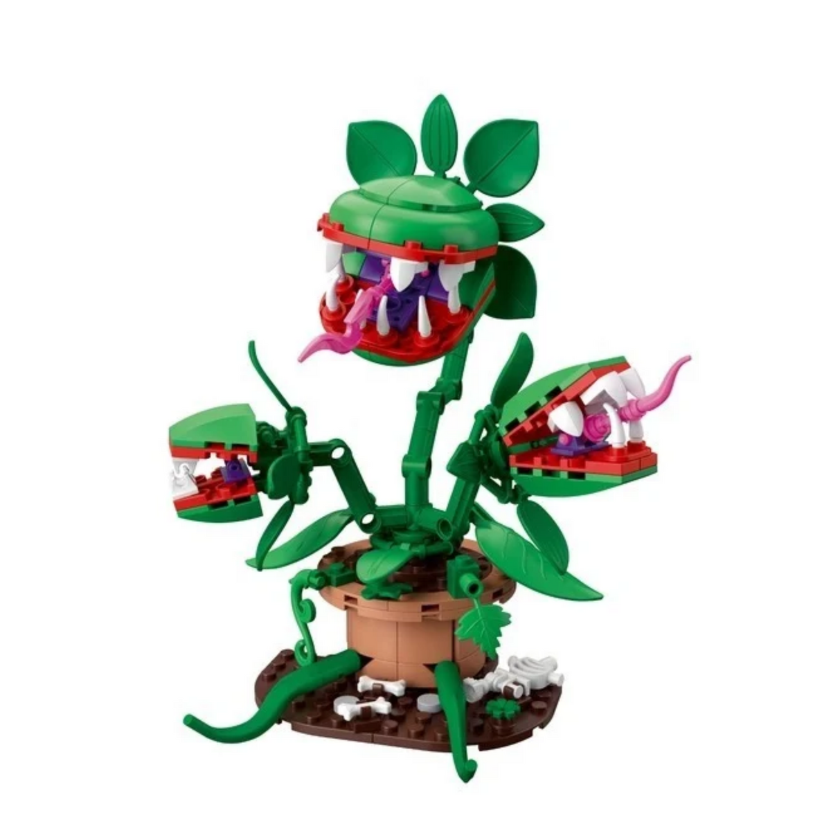 Brick Craft Monster Plant Building Set, 231 Pieces