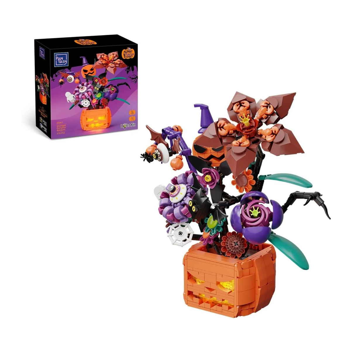 PANTASY Halloween Bouquet Building Set with Lights