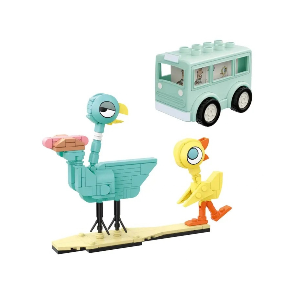 Pigeon and Ducky: Lunch Time + Bus Ride