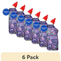 (6 Pack) Clorox Scentiva Bathroom Toilet Cleaning Gel, Lavender and Jasmine, 24 Fl Oz