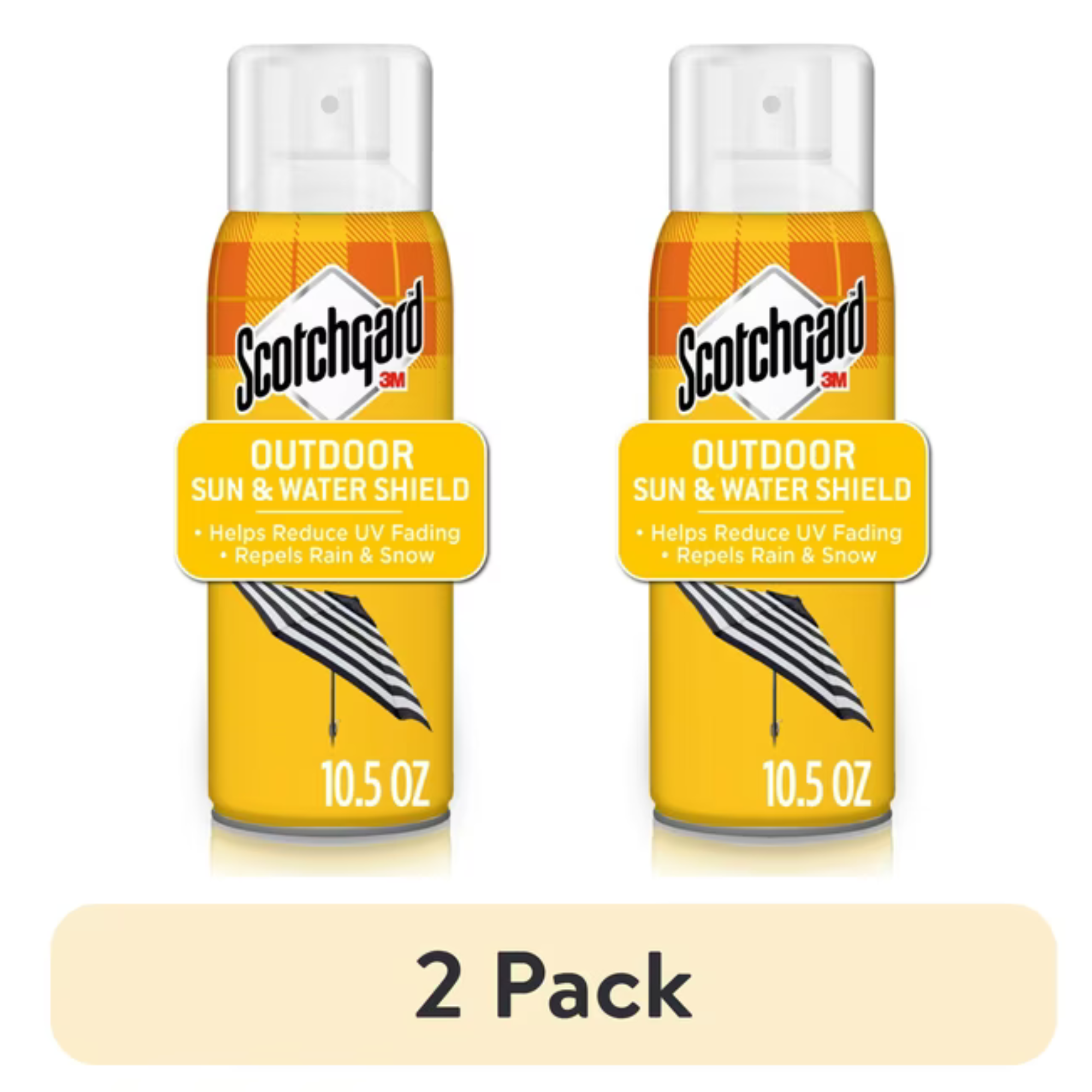 (2 Pack) Scotchgard UV Water & Sun Shield Fabric Protective Spray, 10.5 oz.