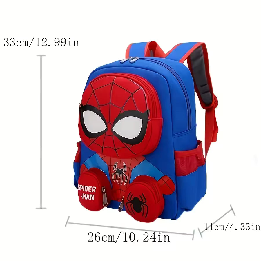 Marvel Spiderman Backpack Large Capacity Foldable Daypack