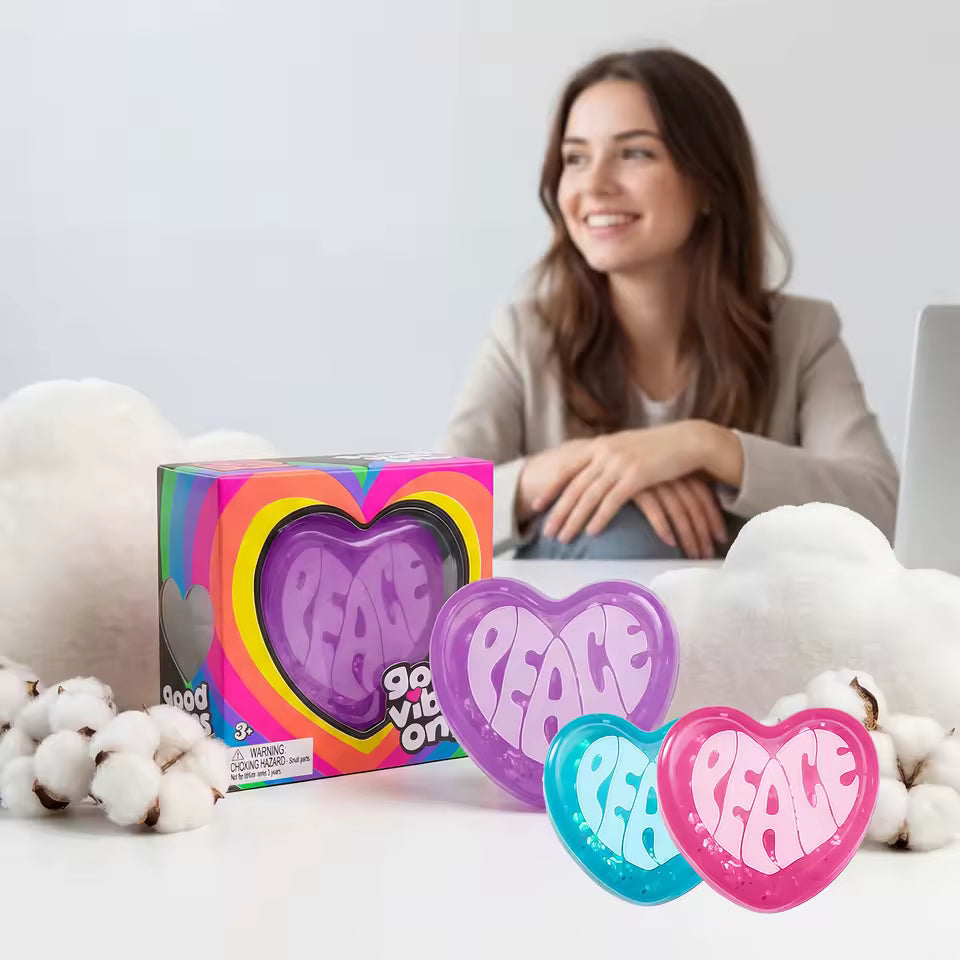 Needoh Heart Squishy Toy