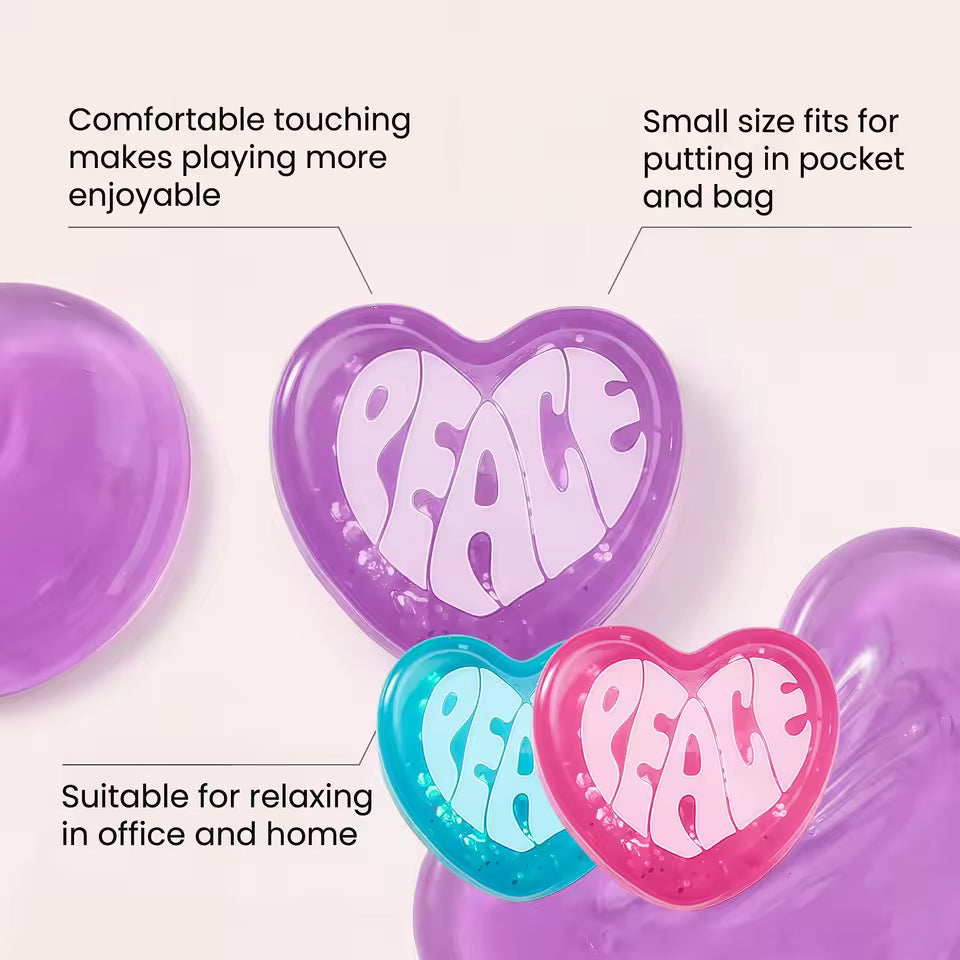 Needoh Heart Squishy Toy