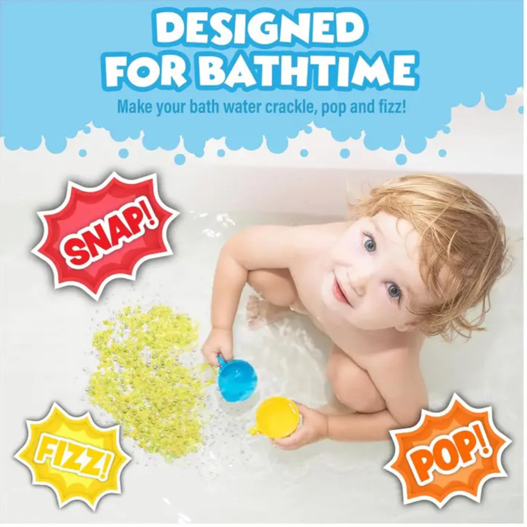 Tub Works Bath Crackles Bath Toy, Variety 12 Pack