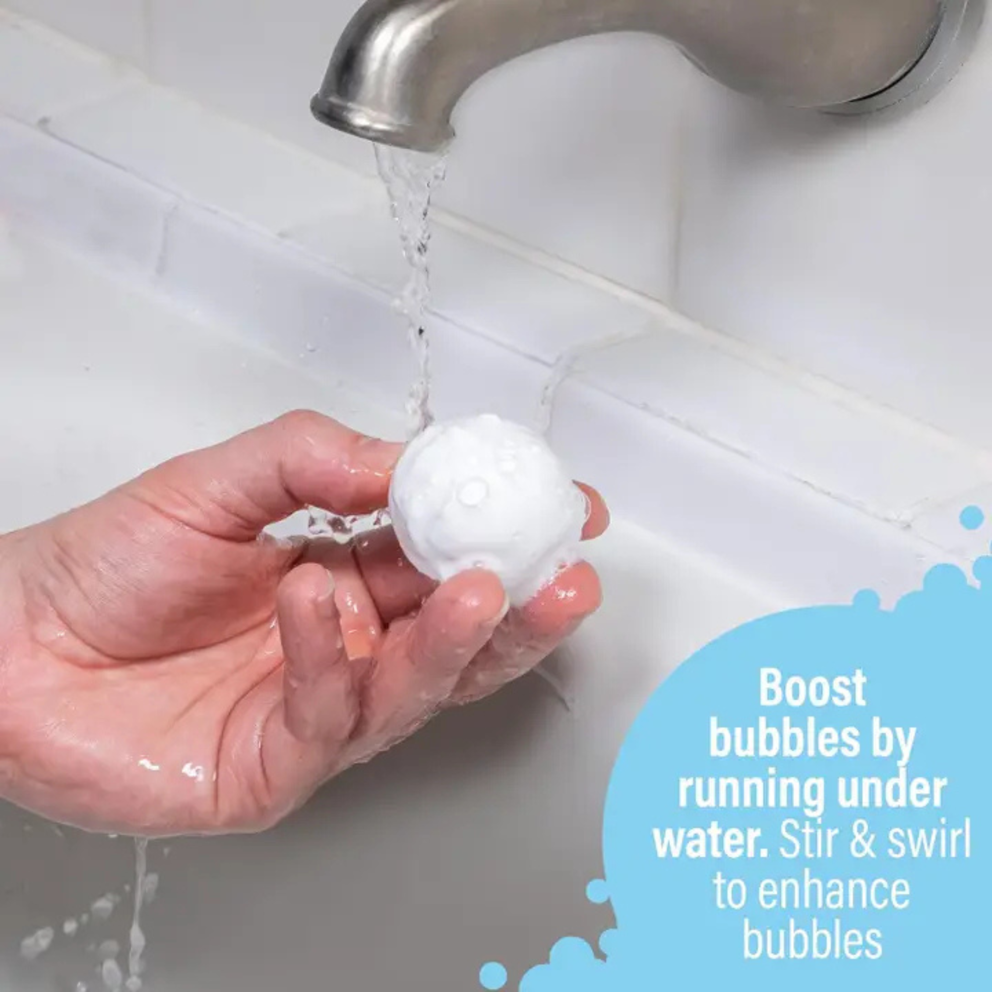 Tub Works Fruity Fizzers Bubbling Bath Bombs For Kids, Variety 12 Pack | Dye-Free & Naturally-Derived