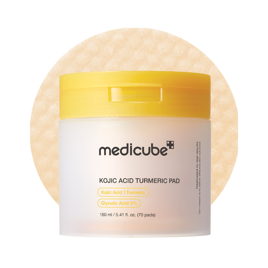Medicube Kojic Acid Turmeric Toner Pads