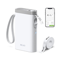 Nelko P21 Bluetooth Portable Label Maker – Wireless Thermal Printer for Home, School & Office