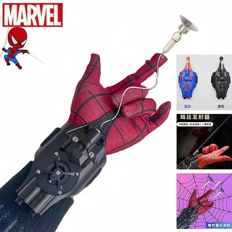 ML Legends Spiderman Web Shooters - Spider-Man Wrist Launcher Cosplay Toy
