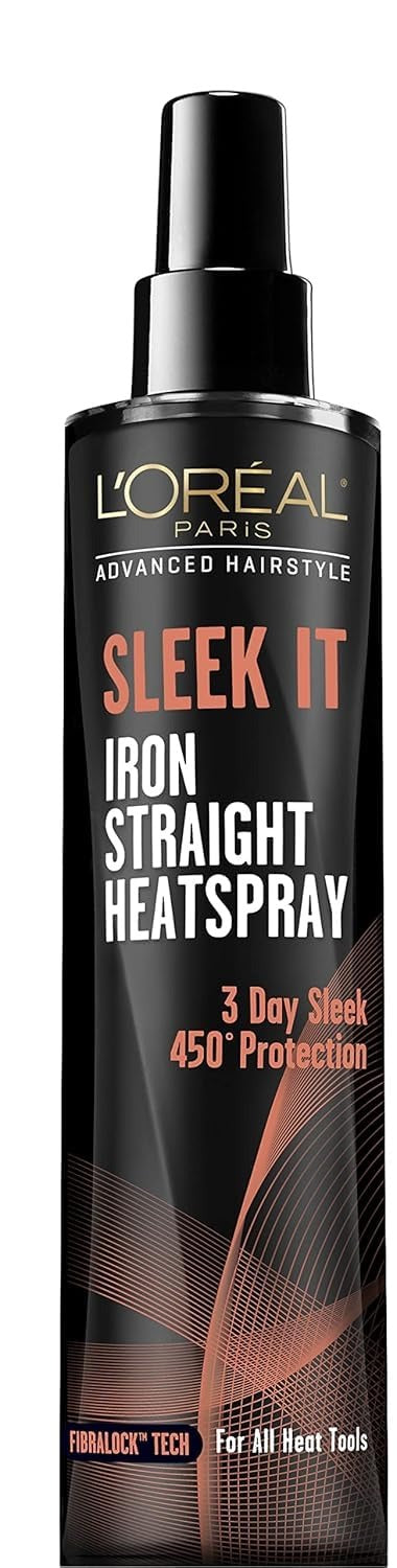 L'Oreal Paris Advanced Hairstyle Sleek It Iron Straight Heatspray - 5.7 fl oz