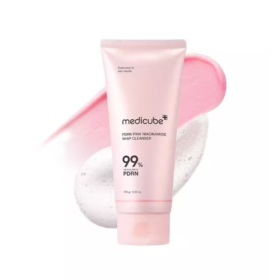 Medicube PDRN Pink Niacinamide Whip Cleanser - 4.23 oz