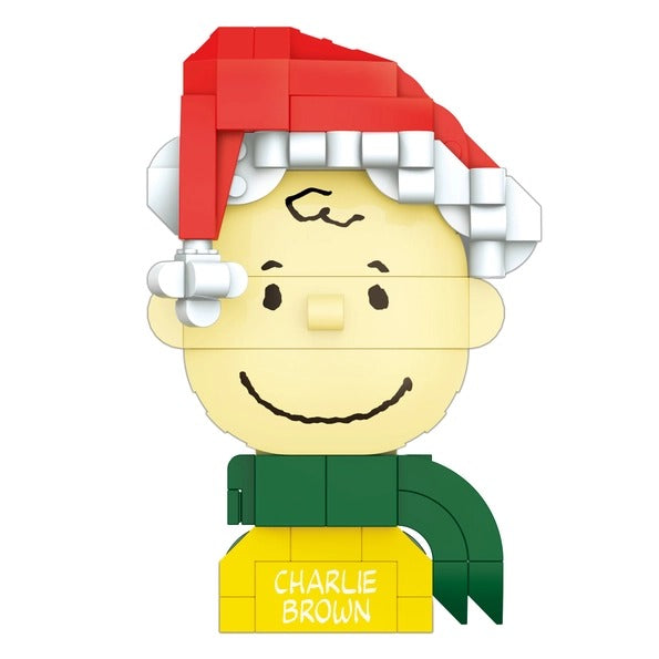 Peanuts Charlie Brown Holiday Ornament Building Set, 130 Pieces