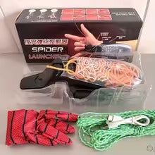 Electric Spider Web Launcher - Glow In Dark Retractable Luminous Rope Toy