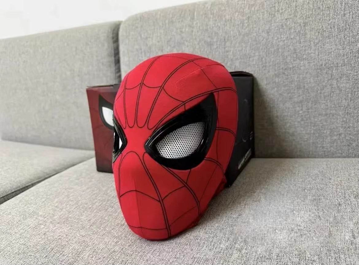 Popular Electric Spider-Man Headband - Remote Control Glowing Mask