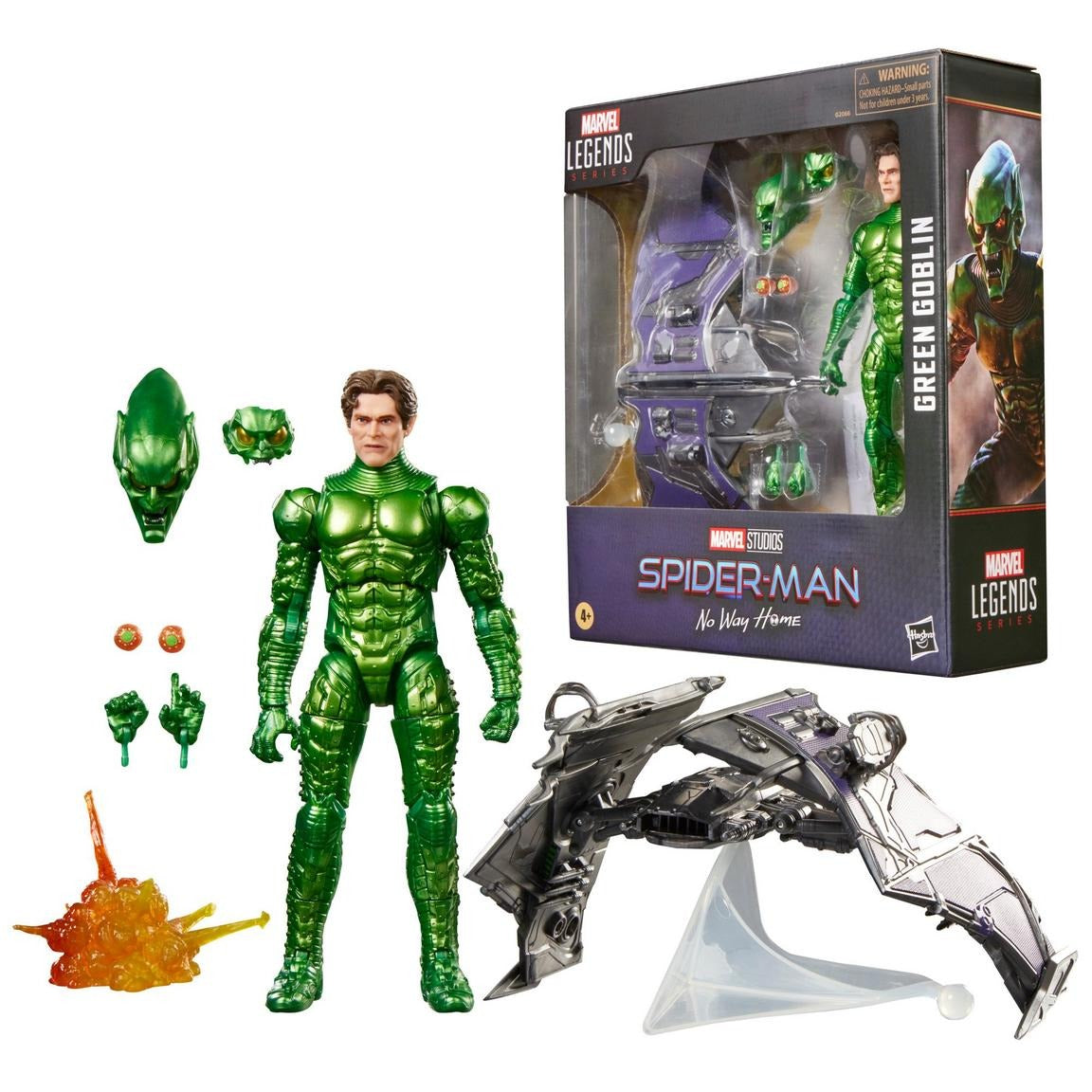 Hasbro Marvel Legends Spider-Man: No Way Home The Green Goblin Premium 6-In Action Figure