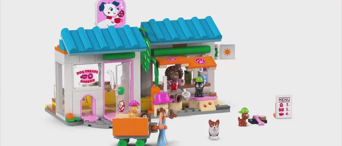LEGO Friends Dog Treats Bakery Building Toy 42677