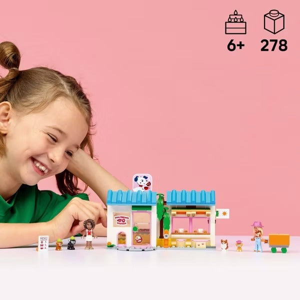 LEGO Friends Dog Treats Bakery Building Toy 42677