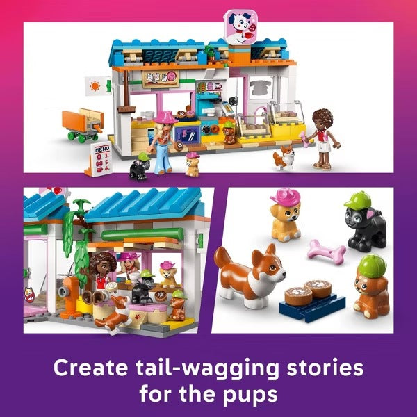 LEGO Friends Dog Treats Bakery Building Toy 42677