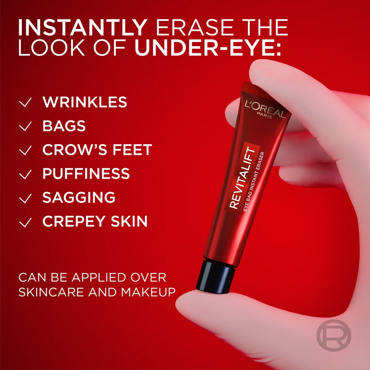 L'Oreal Paris Revitalift Triple Power Eye Bag Instant Eraser, 0.51 fl oz