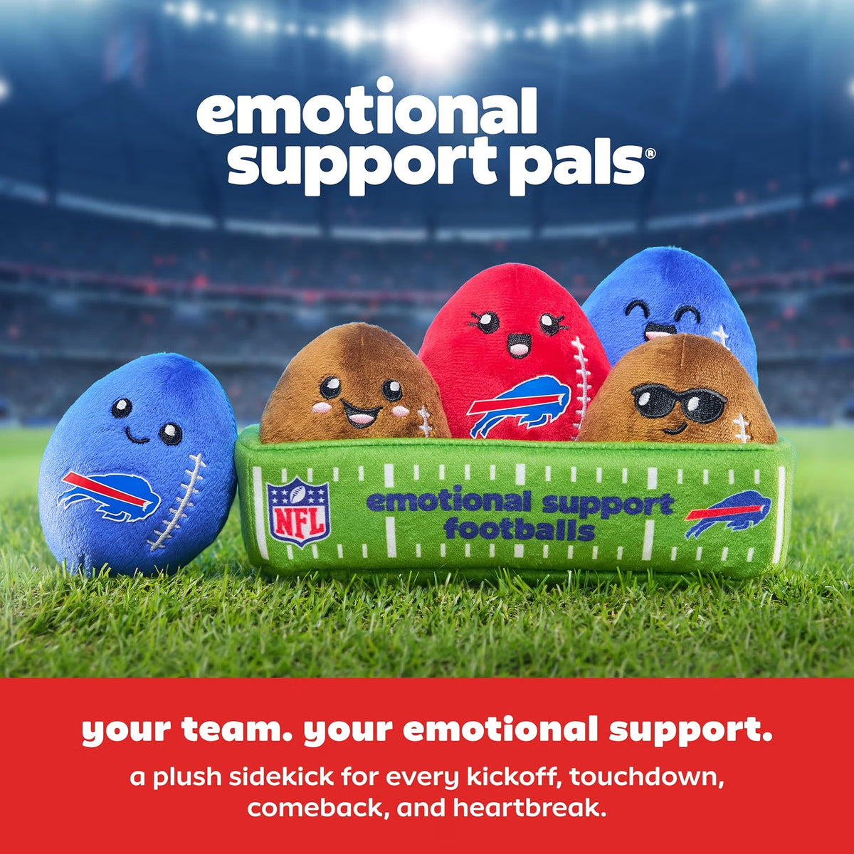WHAT DO YOU MEME? Emotional Support Pals x NFL Buffalo Bills by Relatable