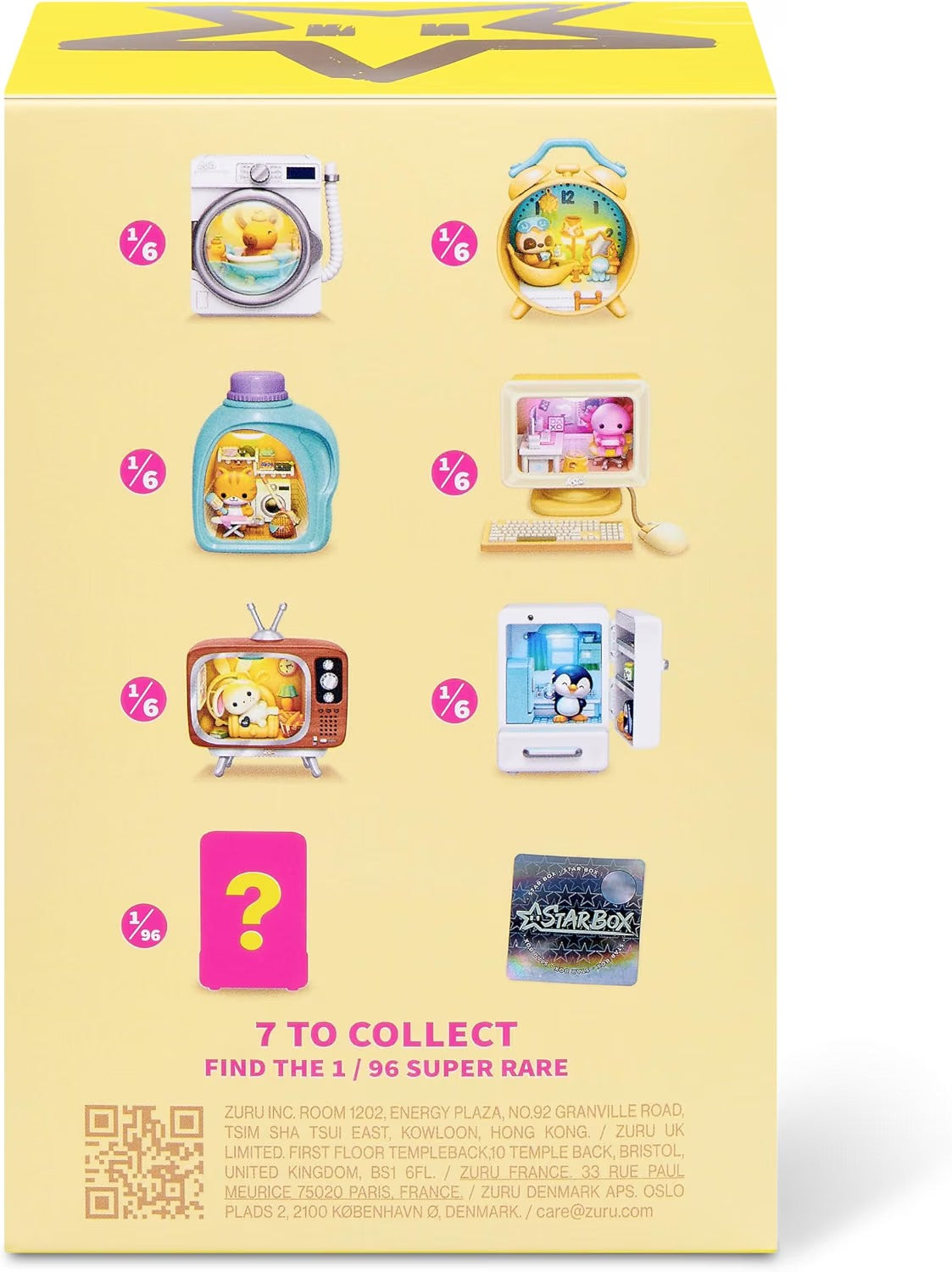 STARBOX Nook Nooks Series 1 Blind Box Collectible LED Animal Home Scenes