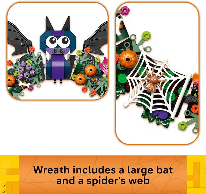 LEGO Halloween Wreath 40825