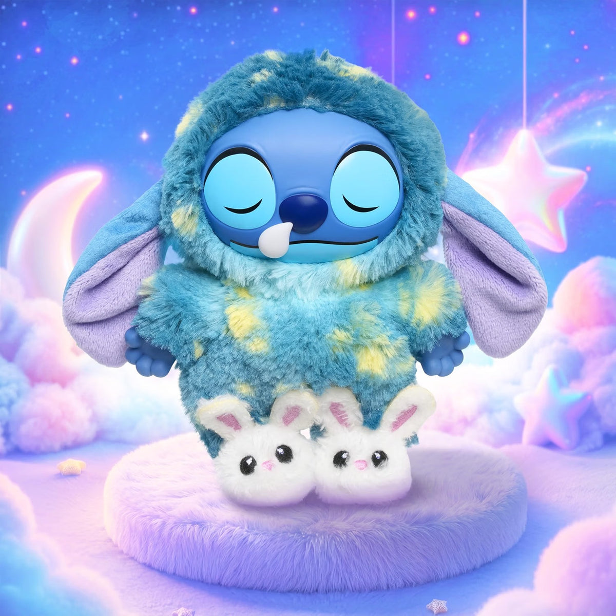 Disney Stitch Sleepy Stars Vinyl Plush Clip-on Surprise Toy