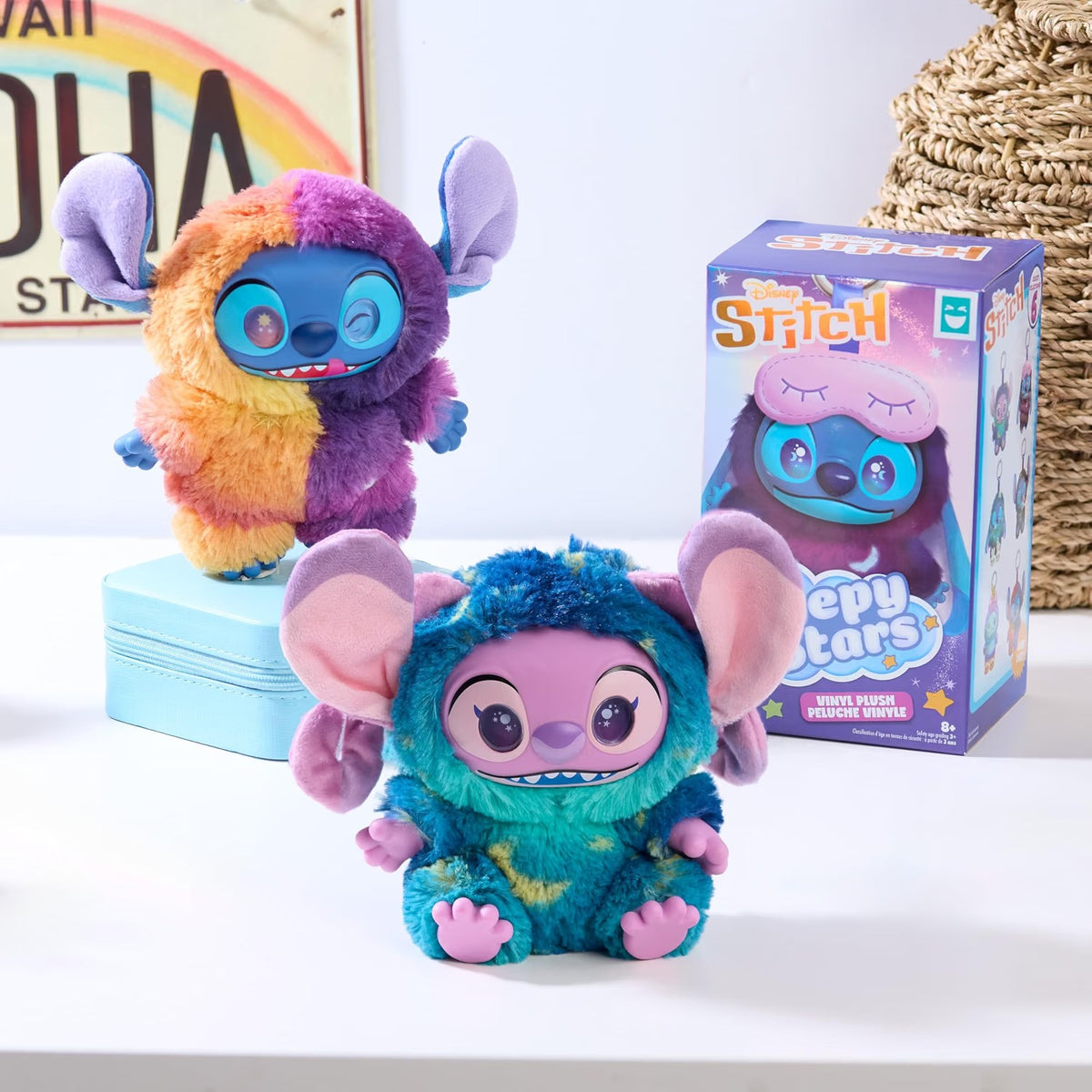 Disney Stitch Sleepy Stars Vinyl Plush Clip-on Surprise Toy