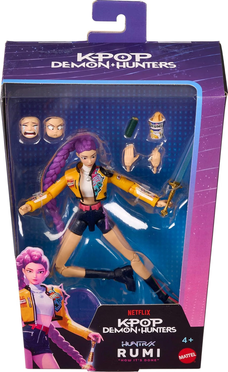 Mattel KPop Demon Hunters HUNTR/X Rumi 6-Inch Action Figure