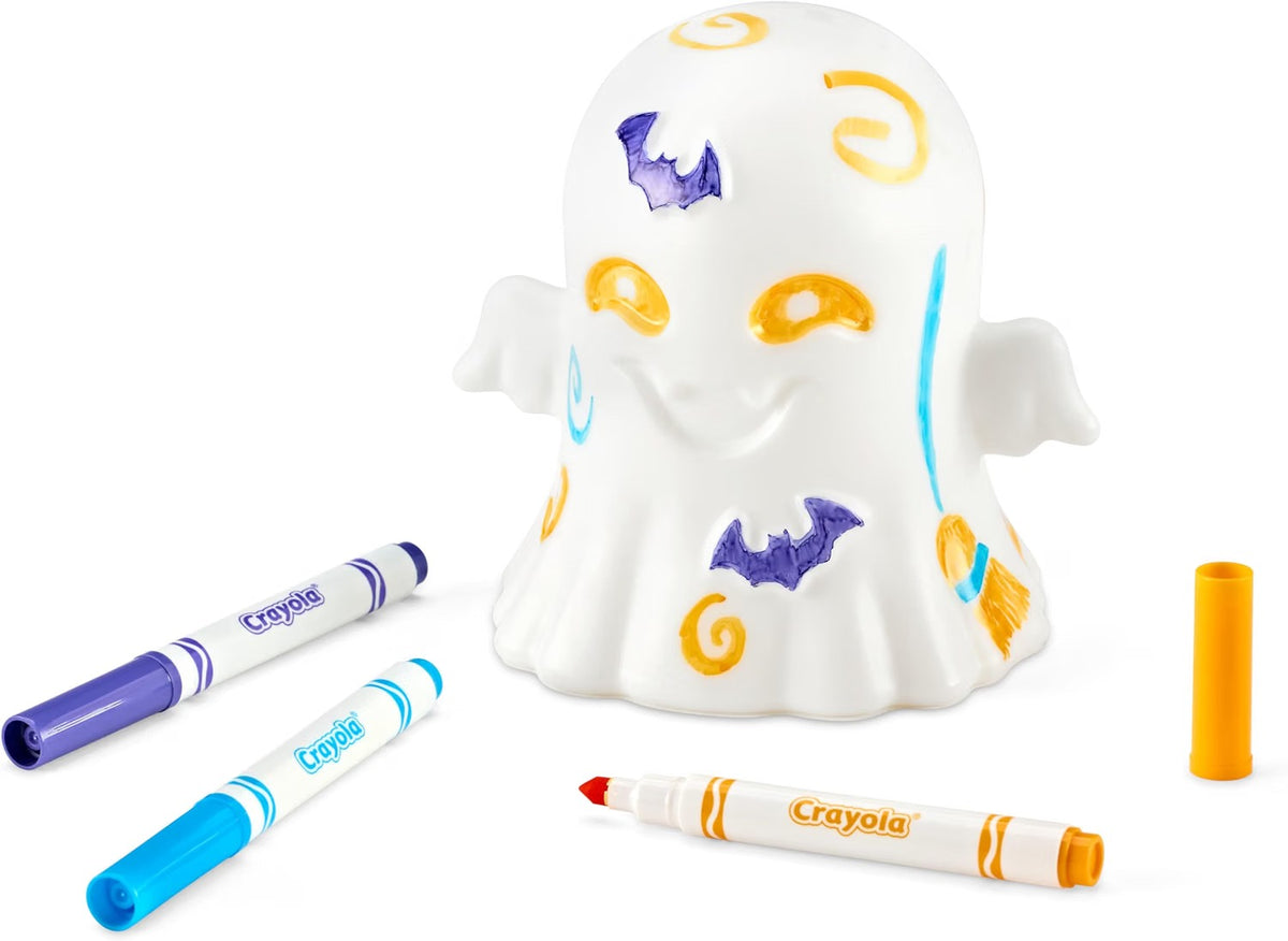 Crayola Light-Ups Ghost, Reusable Coloring Light Up Halloween Toy for Kids