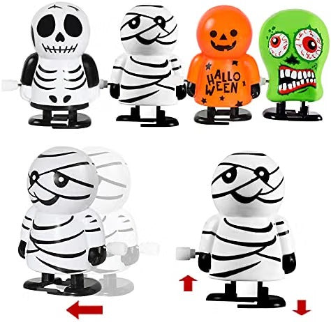 12pcs Halloween Wind Up Toys Assortment for Halloween Party Favors