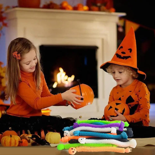 24-Pack Halloween Stretchy String Sensory Fidget Toys
