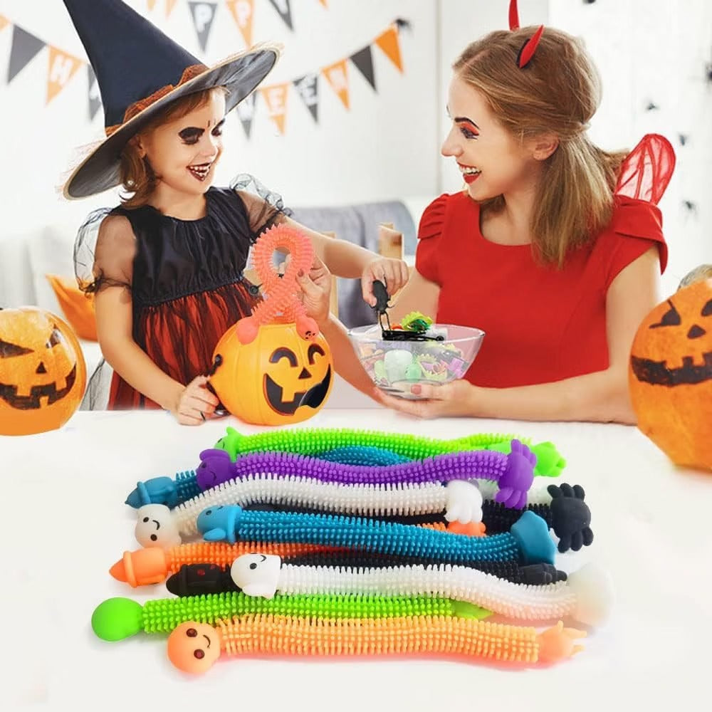 24-Pack Halloween Stretchy String Sensory Fidget Toys