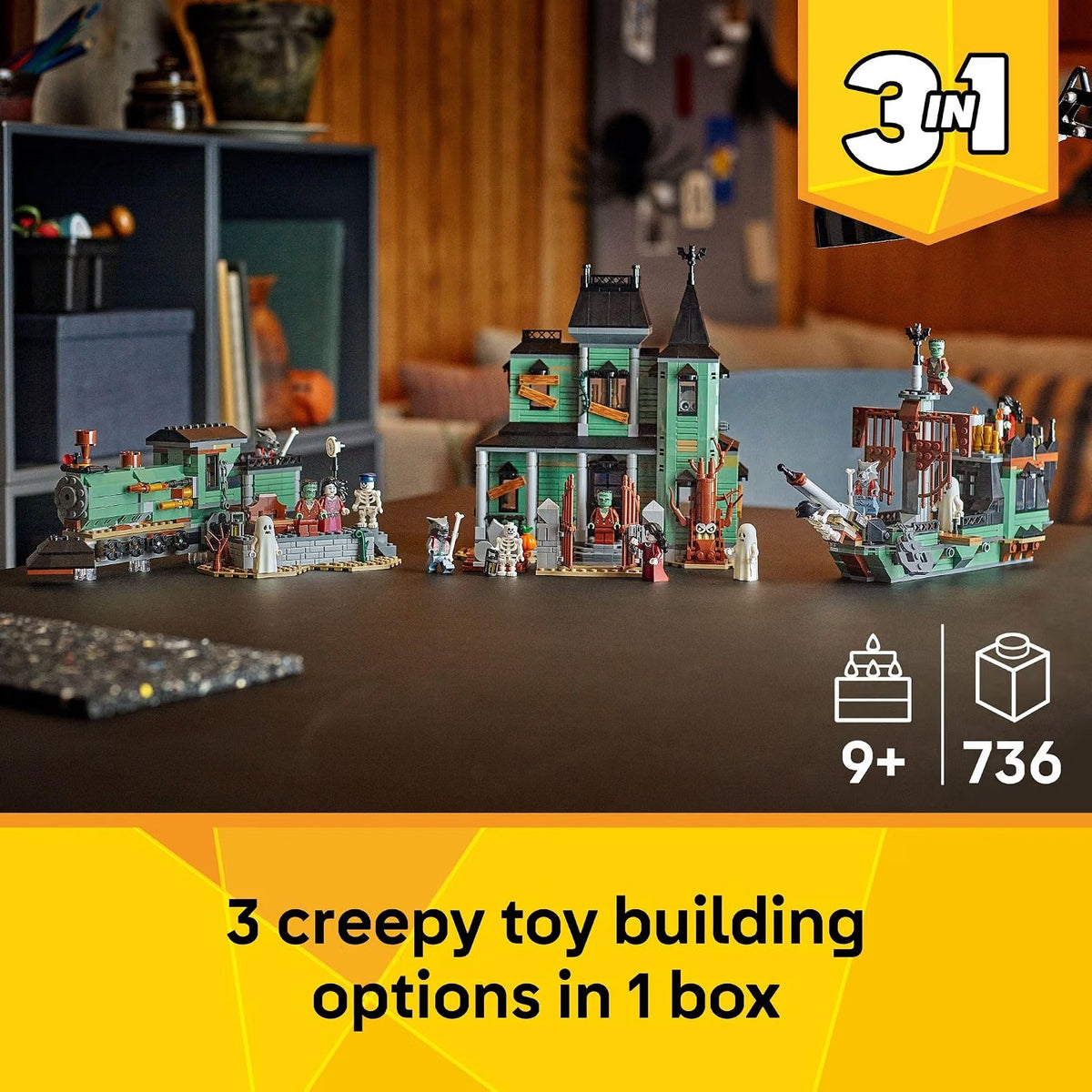 LEGO Creator 3-in-1 Haunted Mansion 31167