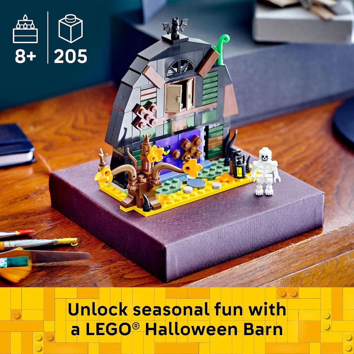 LEGO Halloween Barn Building Toy 40721, Ages 9+