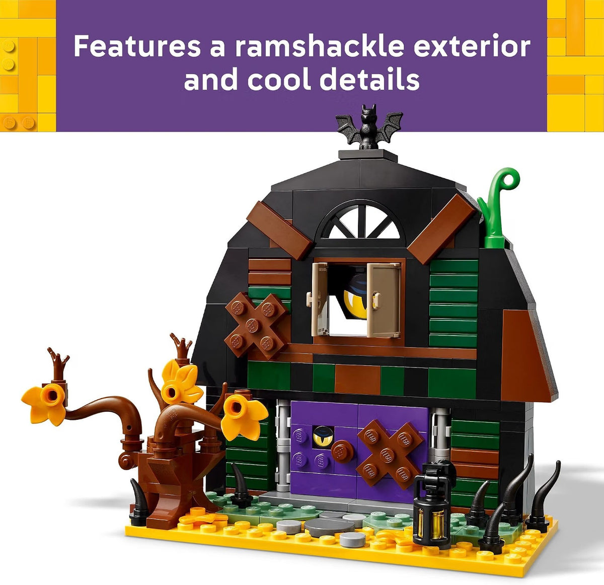 LEGO Halloween Barn Building Toy 40721, Ages 9+