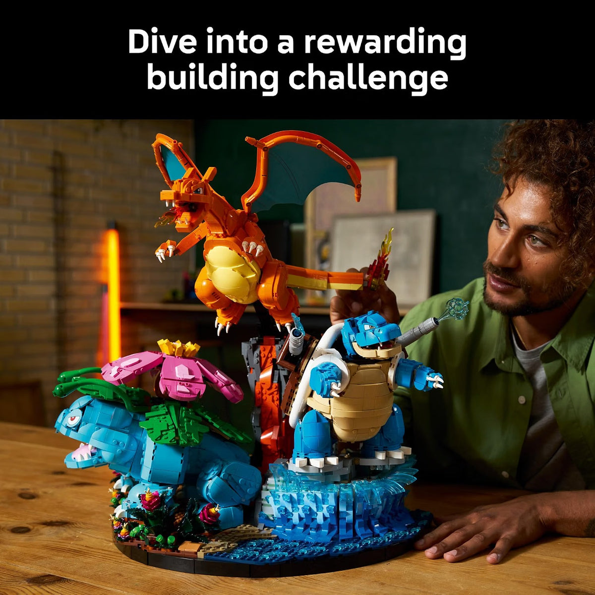 LEGO Pokémon Venusaur, Charizard and Blastoise 72153