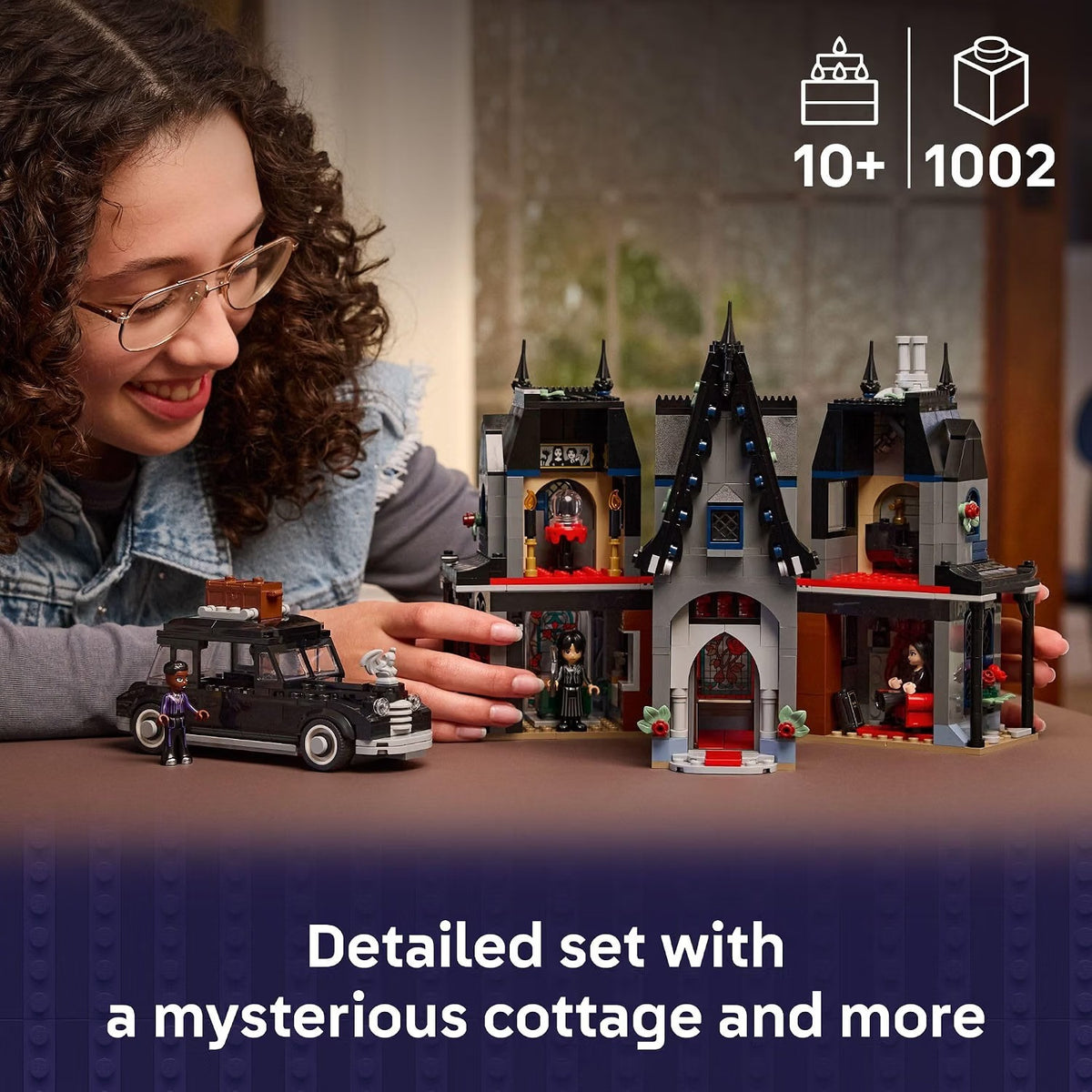 LEGO Wednesday Morticia’s Cottage Building Set 76786
