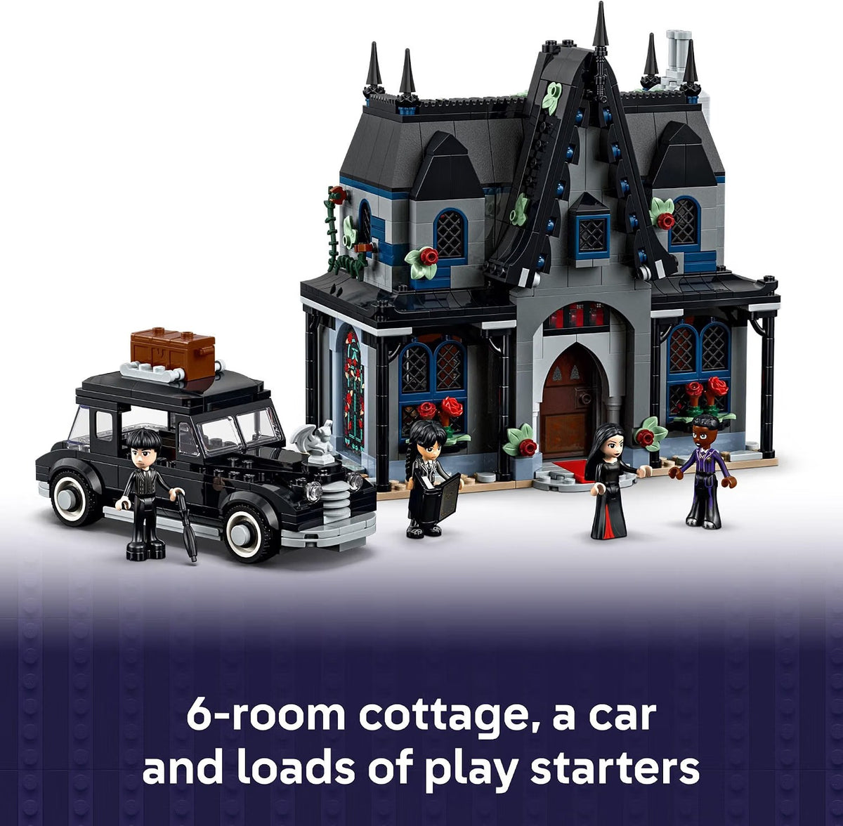 LEGO Wednesday Morticia’s Cottage Building Set 76786